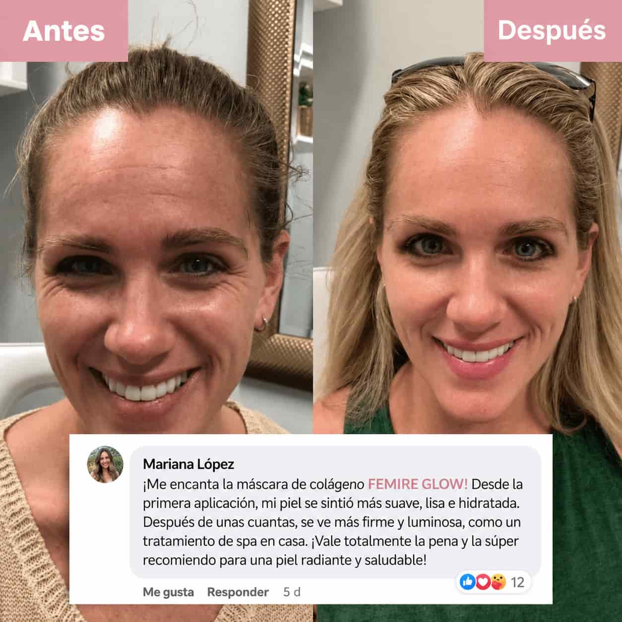 FEMIRE – Mascarilla nocturna de colágeno