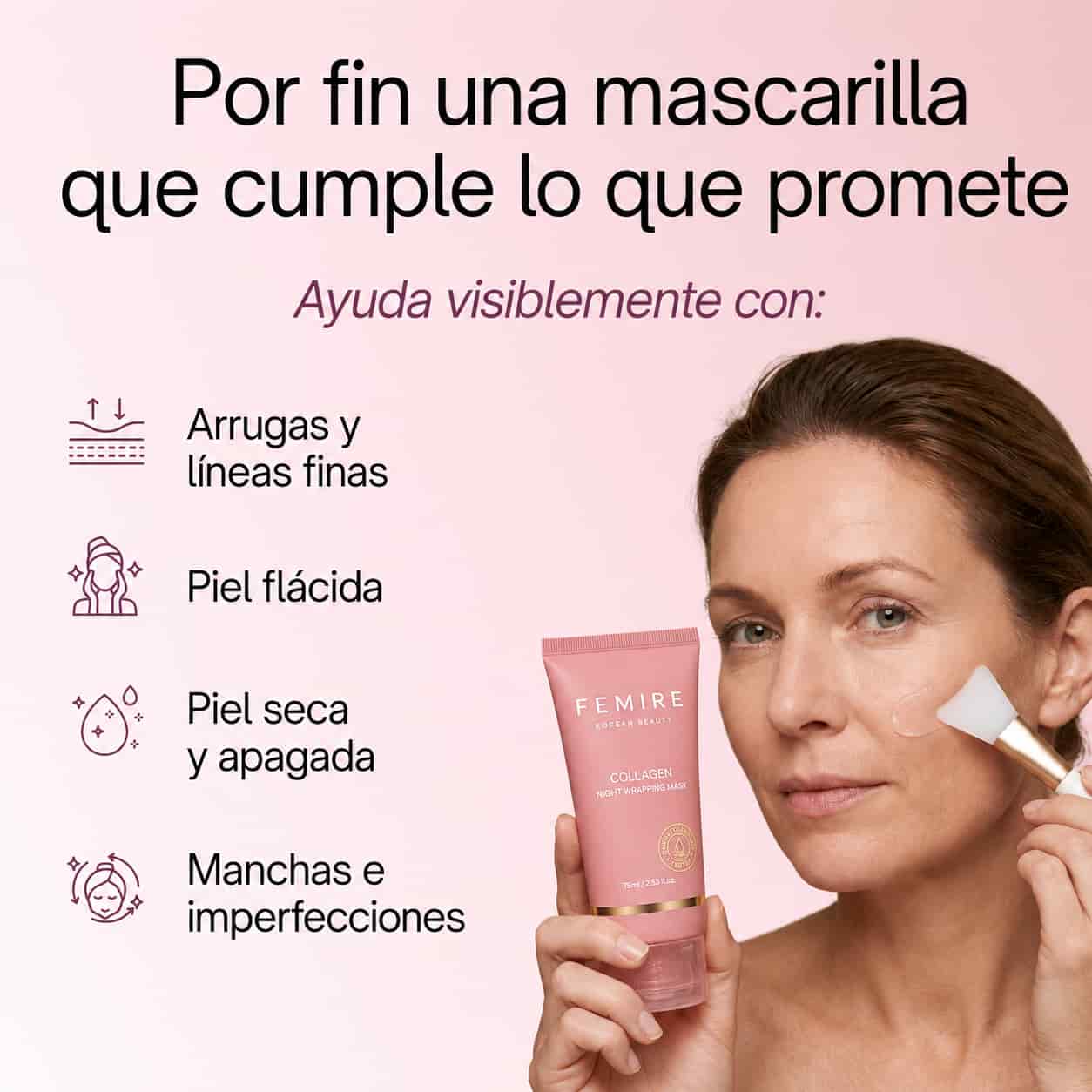 FEMIRE – Mascarilla nocturna de colágeno