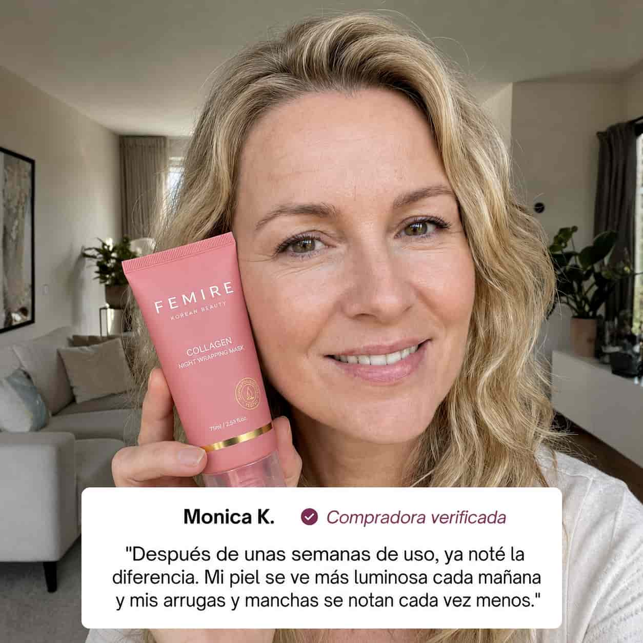 FEMIRE – Mascarilla nocturna de colágeno