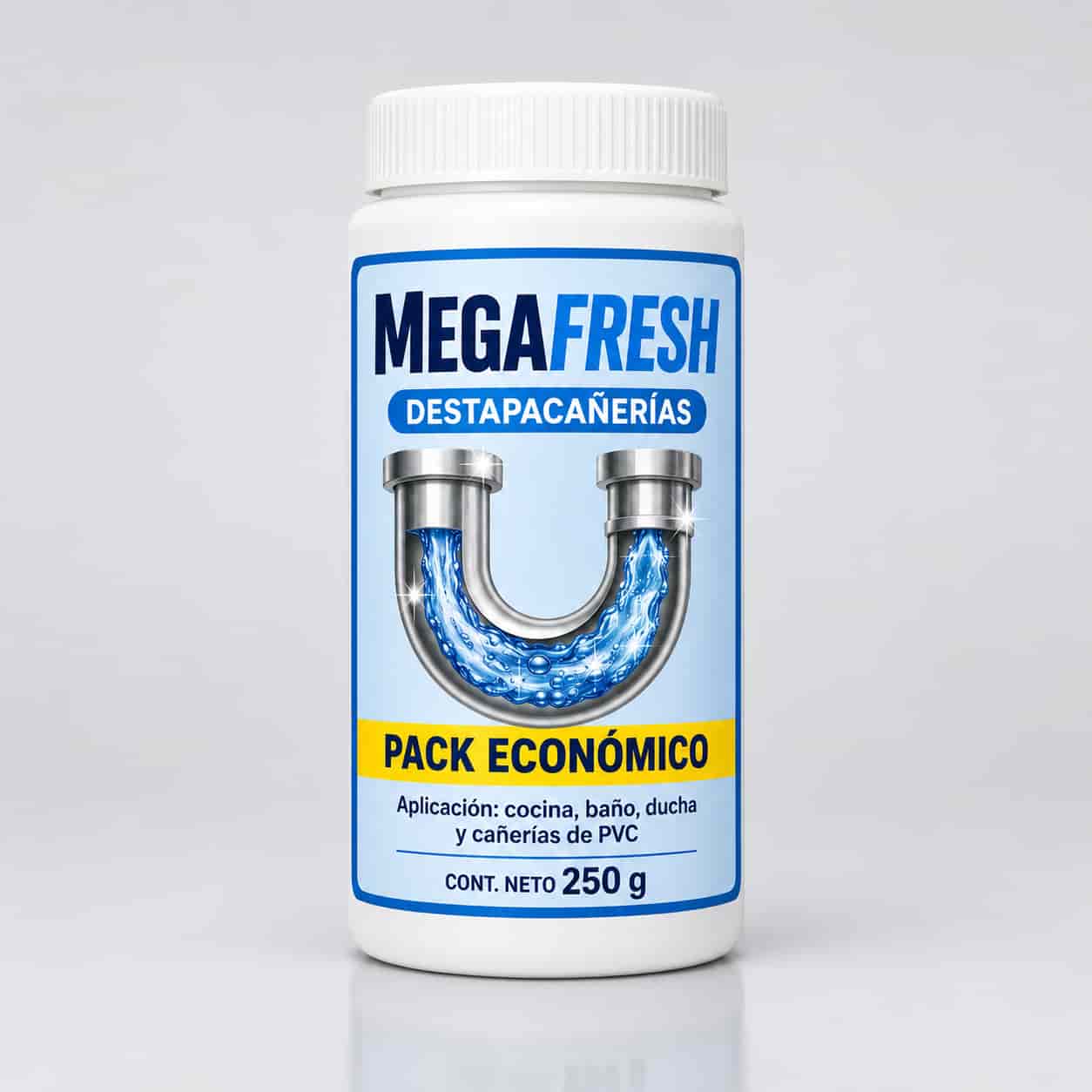 MEGAFRESH® – Chau cañerías tapadas y olor a podrido, resuelto por vos